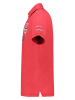 Geographical Norway Koszulka polo "Kason" w kolorze czerwonym