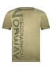Geographical Norway Koszulka "Jotz" w kolorze khaki