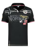 Geographical Norway Koszulka polo "Karadock" w kolorze czarnym