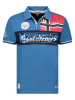 Geographical Norway Koszulka polo "Kidney" w kolorze niebieskim