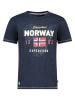 Geographical Norway Shirt "Juitre" donkerblauw