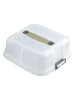 Zenker Transporthaube "Click & Go" in Weiß - (B)30 x (H)11 x (T)30 cm