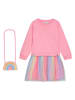 Danamade 2tlg. Outfit in Bunt/ Rosa