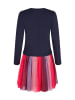 happy girls by Eisend Jurk donkerblauw/rood