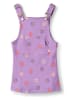 Småfolk Latzkleid "Blumen" in Lila