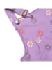 Småfolk Latzkleid "Blumen" in Lila