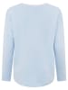 Zwillingsherz Trui "Positive Mind" lichtblauw