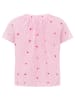 Zwillingsherz Bluzka "Stripe & Stitch" w kolorze jasnoróżowym