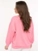 Zwillingsherz Sweatshirt "Feel Good Club" in Rosa