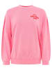 Zwillingsherz Sweatshirt "Feel Good Club" in Rosa