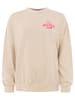 Zwillingsherz Sweatshirt "Feel Good Club" beige
