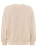 Zwillingsherz Sweatshirt "Feel Good Club" beige