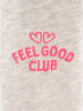 Zwillingsherz Sweatbroek "Feel Good Club" grijs