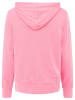 Zwillingsherz Sweatjacke "Feel Good Club" in Rosa