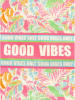 Zwillingsherz Shopper "Good Vibes" meerkleurig - (B)36 x (H)46 cm