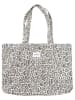Zwillingsherz Shopper bag w kolorze szarym - 43 x 33 cm