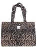 Zwillingsherz Shopper bag w kolorze brązowym - 43 x 33 cm