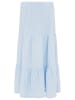 Zwillingsherz Muślinowa spódnica w kolorze błękitnym