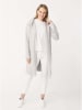 Zwillingsherz Cardigan "Janina" in Hellgrau