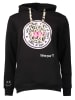 Zwillingsherz Hoodie "Kelly" zwart