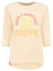 Zwillingsherz Longsleeve "Happy" beige