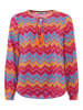 Zwillingsherz Bluse "Bunte Wellen" in Bunt