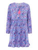 Zwillingsherz Jurk "Paisley Traum" blauw