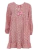 Zwillingsherz Kleid "Rosalind" in Rosa/ Bunt
