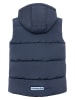 Zwillingsherz Doorgestikte bodywarmer "Strandglück" donkerblauw