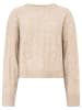 Zwillingsherz Trui beige