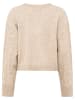 Zwillingsherz Trui beige