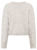 Zwillingsherz Pullover in Grau
