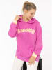Zwillingsherz Hoodie "Amour" roze