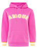 Zwillingsherz Hoodie "Amour" roze