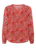 Zwillingsherz Bluse "Paisley Traum" in Rot