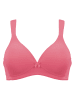 Naturana Bügelloser BH in Hellrot