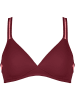 Naturana Bügelloser BH in Bordeaux