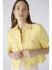 Oui Kurtka koszulowa w kolorze żółtym
