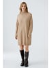 Oui Kleid in Beige