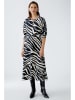 Oui Sukienka w kolorze kremowo-czarnym