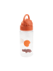 done by deer Drinkfles "Happy clouds" oranje - 350 ml
