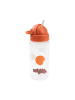 done by deer Drinkfles "Happy clouds" oranje - 350 ml