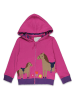 Toby Tiger Sweatjacke in Pink