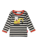 Toby Tiger Longsleeve in Schwarz/ Grau