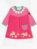 Toby Tiger Kleid "Leaping Bunny" in Pink