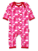 Toby Tiger Overall in Pink/ Weiß