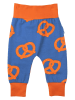 Toby Tiger Sweathose in Blau/ Orange