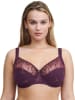 Chantelle Biustonosz w kolorze ciemnofioletowym