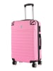 Geographical Norway 5tlg. Hardcase-Trolleyset "Shock" in Rosa