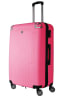Geographical Norway 5tlg. Hardcase-Trolleyset "Softless" in Pink